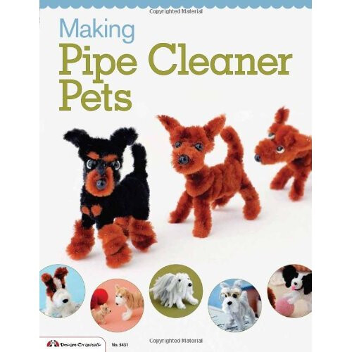 Making pipe cleaner pets (Design Originals)
