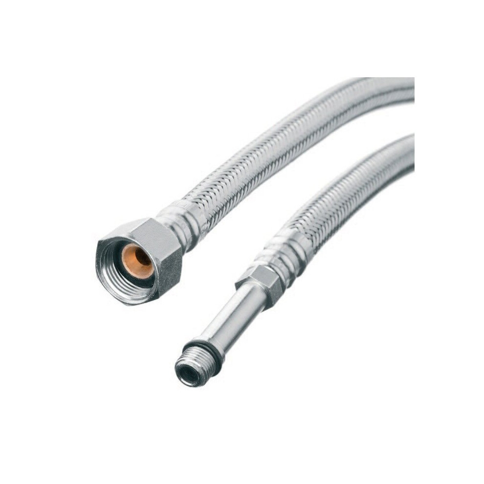 (3/8" x m10x1 (1/4"), 30cm) Flexi Flexible Kitchen Basin MonoBloc Tap Connector Hose Pipe M10 3/8" 1/2" 3/4"