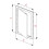 (300mm x 500mm) Plastic Access Panel | White ABS Door Hatch 3