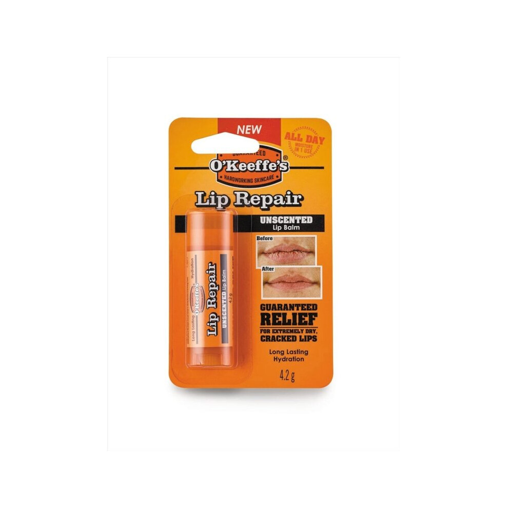 O'Keeffe's Lip Repair Unscented - 4.2g