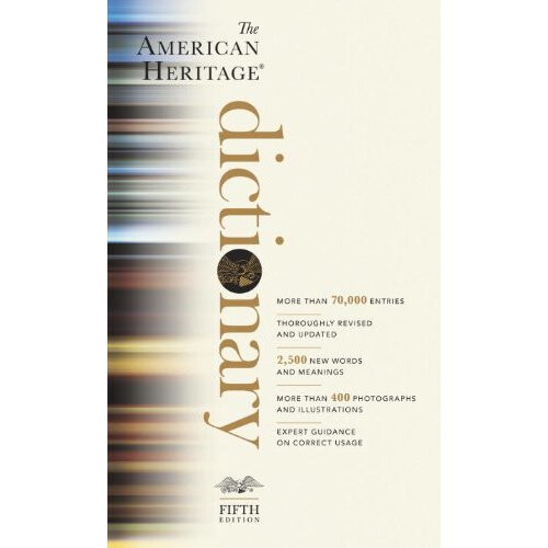 The American Heritage Dictionary