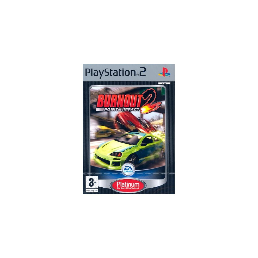 Burnout 2: Point Of Impact - Burnout 2 Platinum (Ps2) 5030930042875