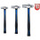 BlueSpot BlueSpot 3pc Ball Pein Hammer Set | 8oz, 16oz & 32oz TPR Handle Hammers 1
