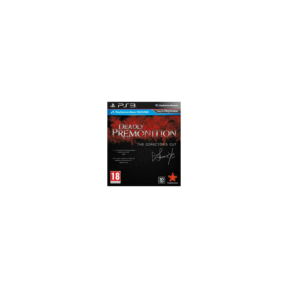 Deadly Premonition: The Director's Cut (Playstation 3) 5060102953500