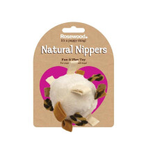 Rosewood Natural Nippers Loopy Fun Ball Dog Toy