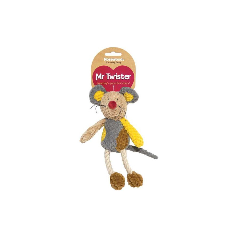Rosewood Mr Twister Molly Mouse Dog Toy