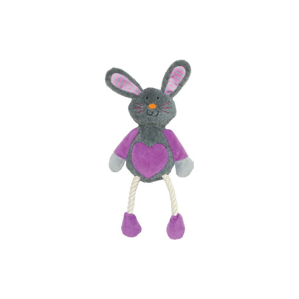 Rosewood Mr Twister Ruby Rabbit Dog Toy