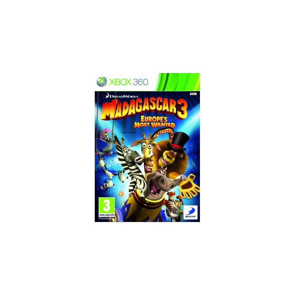 Madagascar 3 (Xbox 360) 3391891963299