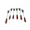 us pro US PRO 6PC EXTRA LONG STAR TORX T10-T30 SCREWDRIVERS B1521 1