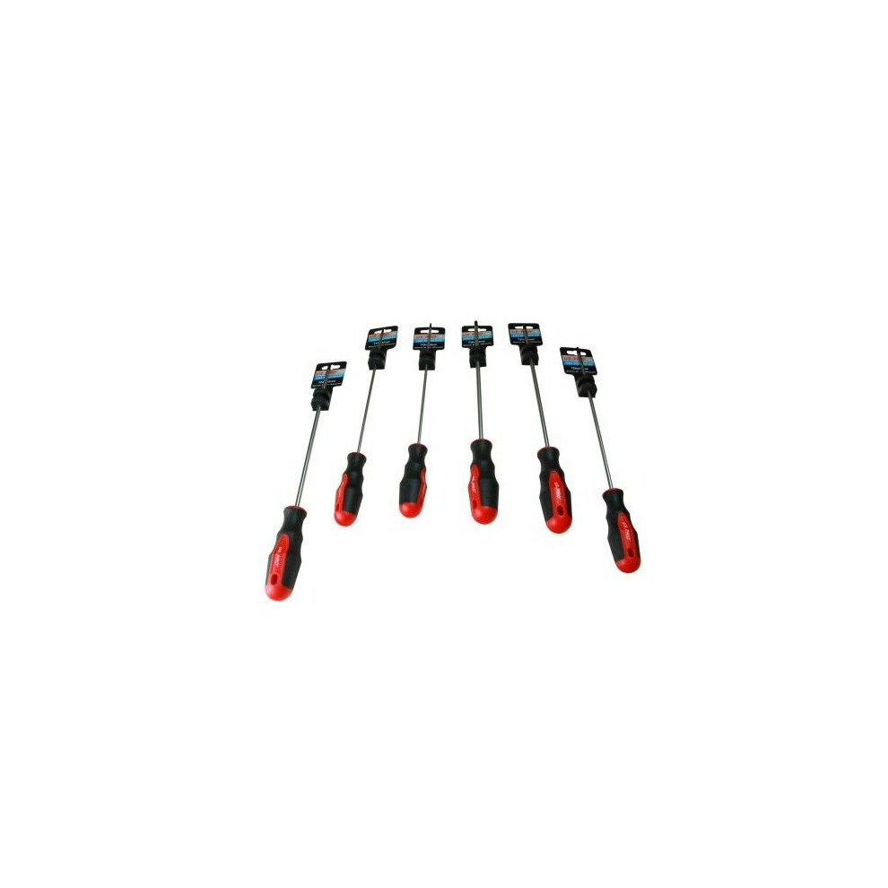 US PRO 6PC EXTRA LONG STAR TORX T10-T30 SCREWDRIVERS B1521