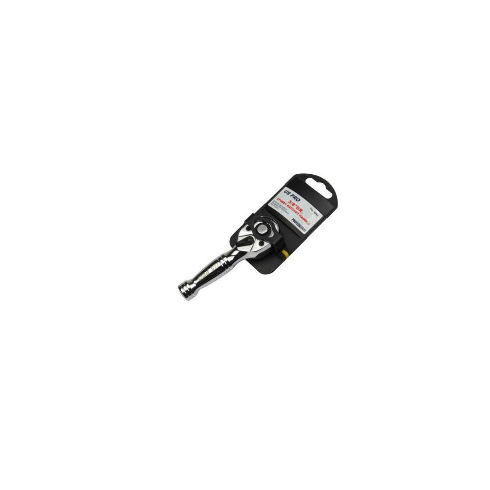 Us Pro 3/8 Stubby Ratchet 72 Teeth Reversable & Quick Release B4062