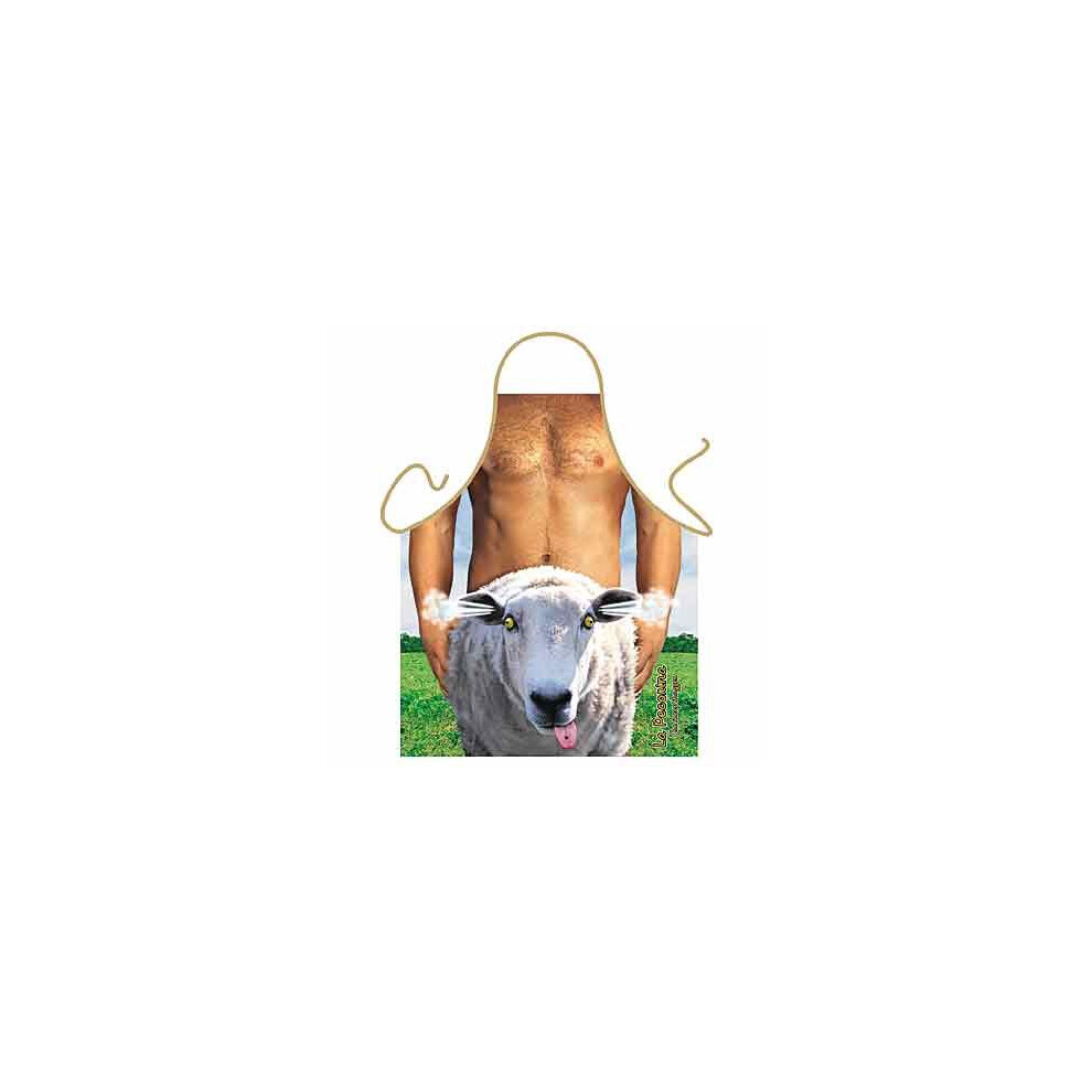 Unisex Novelty Sheep Apron | Joke BBQ Apron