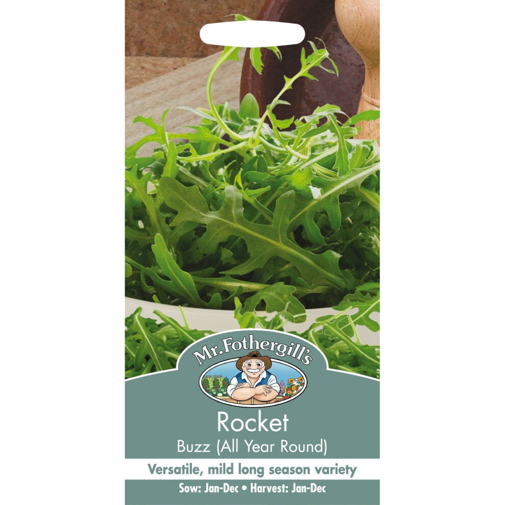 Mr Fothergill's - Pictorial Packet - Herb - Rocket Buzz - 350 Seeds