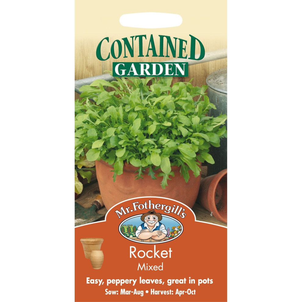 Mr Fothergill's - Pictorial Packet - Herb - Rocket Mixed - 500 Seeds