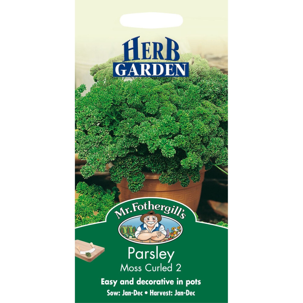 Mr Fothergill's - Pictorial Packet - Herb - Parsley Moss Curled 2 - 1000 Seeds