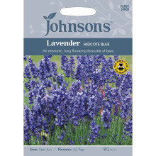Johnsons Seeds - Pictorial Pack - Flower - Lavender Hidcote Strain - 100 Seeds