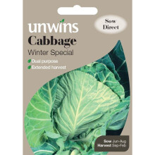 Unwins Grow Your Own Cabbage Winter Special Vegetable Seeds