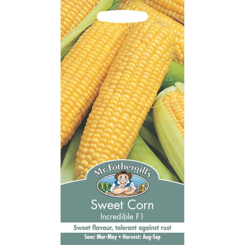 Mr Fothergills - Pictorial Packet - Vegetable - Sweet Corn Incredible ...