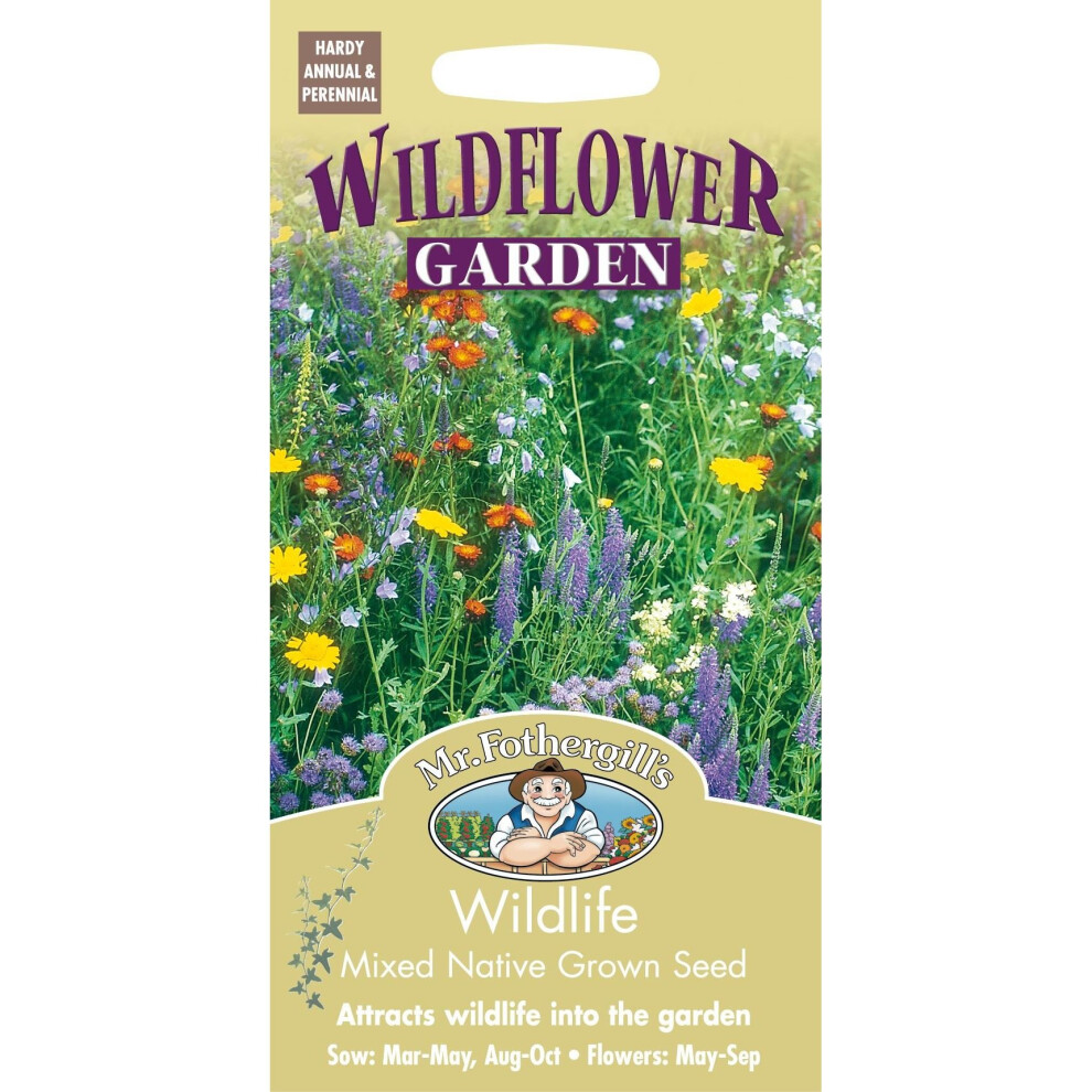 Mr Fothergills - Pictorial Packet - Wildflower - Wildlife Mixture Seeds