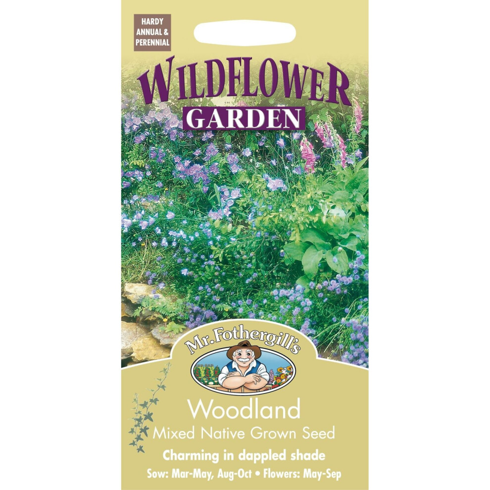Mr Fothergills - Pictorial Packet - Wildflower - Woodland Mixture Seeds
