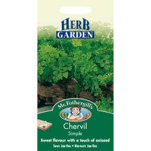 Mr Fothergills - Pictorial Packet - Herb - Chervil Simple - 1000 Seeds