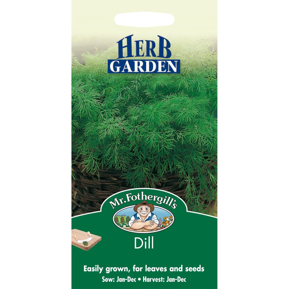 Mr Fothergill's - Pictorial Packet - Herb - Dill - 750 Seeds