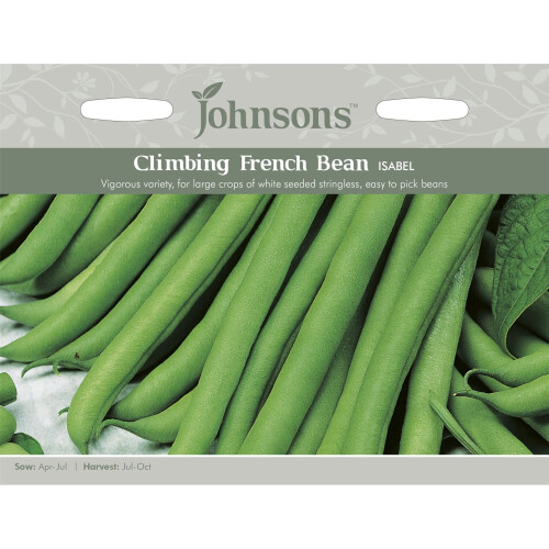 Johnsons Seeds - Pictorial Pack - Vegetable - Climbing Bean Isabel - 75 ...