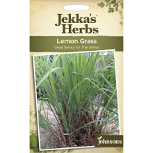 Johnsons - Jekka's Herbs - Pictorial Pack - Lemon Grass - 200 Seeds