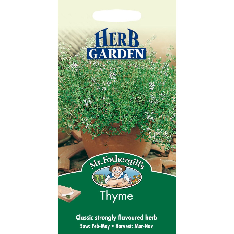 Mr Fothergill's - Pictorial Packet - Herb - Thyme - 1000 Seeds
