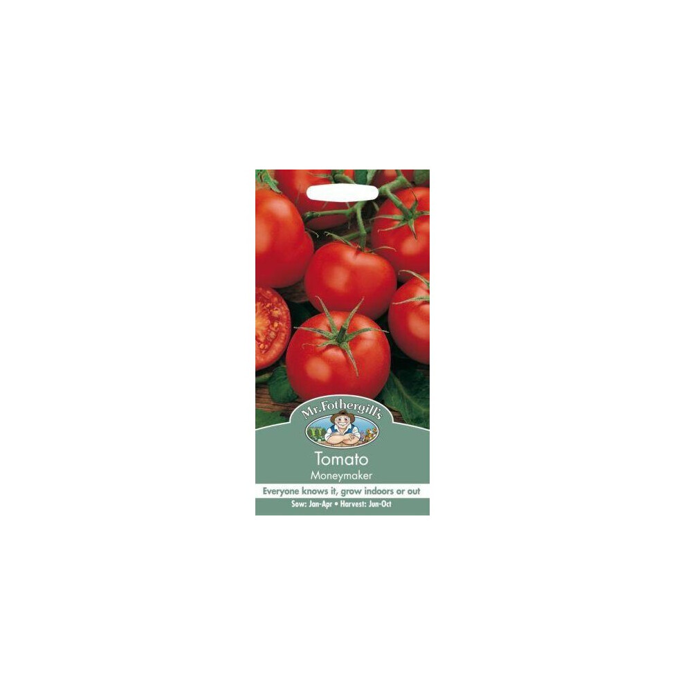Mr Fothergill's - Pictorial Packet - Vegetable - Tomato Moneymaker - 100 Seeds - Twin Pack