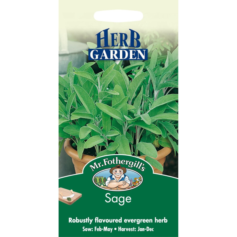 Mr Fothergill's - Pictorial Packet - Herb - Sage - 75 Seeds