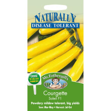 Mr Fothergills - Pictorial Packet - Vegetable - Courgette Soleil F1 - 10 Seeds