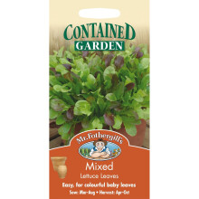 Mr Fothergills - Pictorial Packet - Vegetable - Lettuce Leaves Mixed - 1200 Seeds