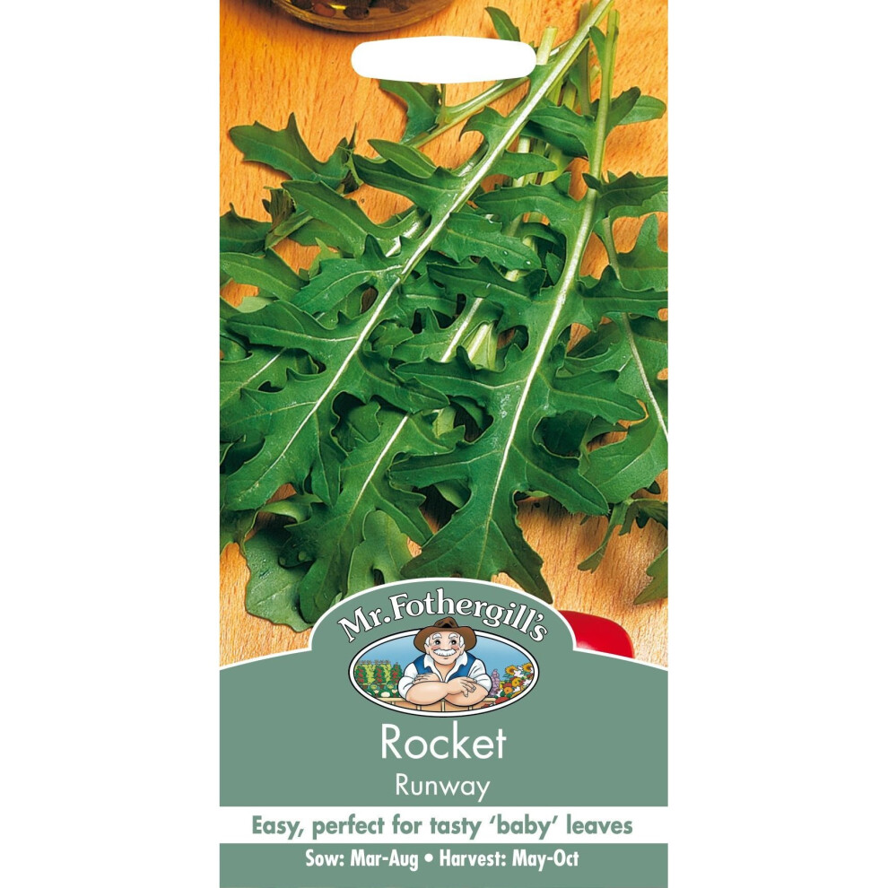 Mr Fothergill's - Pictorial Packet - Herb - Rocket Runaway - 500 Seeds
