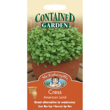 Mr Fothergills - Pictorial Packet - Salad - Cress American Land 1000 Seeds