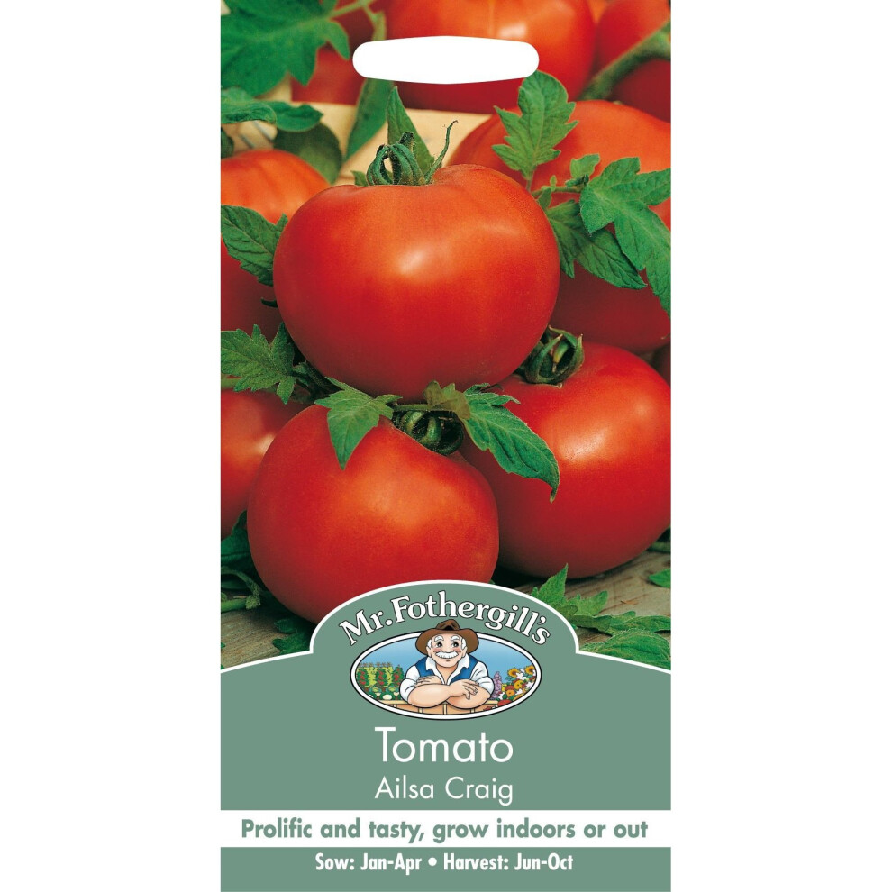 Mr Fothergills - Pictorial Packet - Vegetable - Tomato Ailsa Craig - 50 Seeds