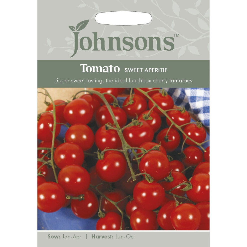 Johnsons Seeds - Pictorial Pack - Vegetable - Tomato Sweet Aperitif - 20 Seeds