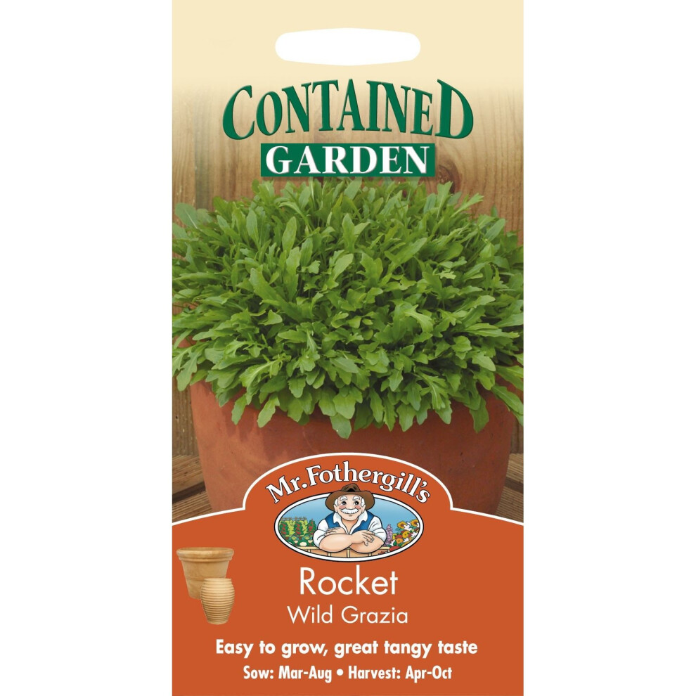 Mr Fothergill's - Pictorial Packet - Herb - Rocket Wild Grazia - 500 Seeds