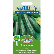 Mr Fothergills - Pictorial Packet - Vegetable - Courgette Primula F1 - 10 Seeds