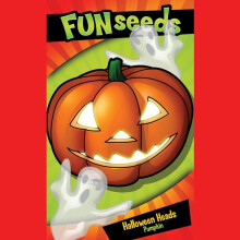 Mr Fothergills - Pictorial Packet - Fun With Seeds - Halloween Heads - 10 Seeds