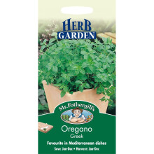Mr Fothergills - Pictorial Packet - Herb - Oregano -Greek - 1500 Seeds