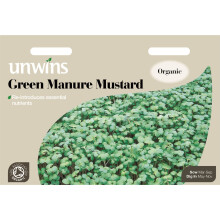 Unwins Pictorial Packet - Green Manure Mustard - 12000 Seeds