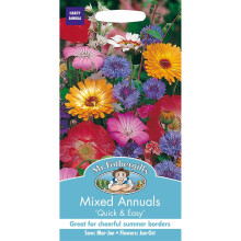 Mr Fothergills - Pictorial Packet - Flower - Mixed Annuals - 200 Seeds