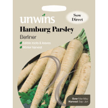 Unwins Pictorial Packet - Hamburg Parsley Berliner - 1000 Seeds