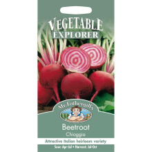 Mr Fothergills - Pictorial Packet - Vegetable - Beetroot Chioggia - 250 Seed