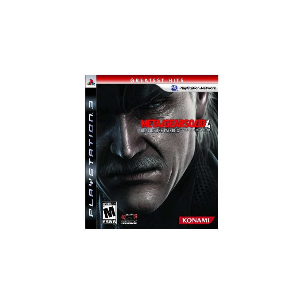 Ps3 - Metal Gear Solid 4: Guns Of The Patriots / Game 083717201601