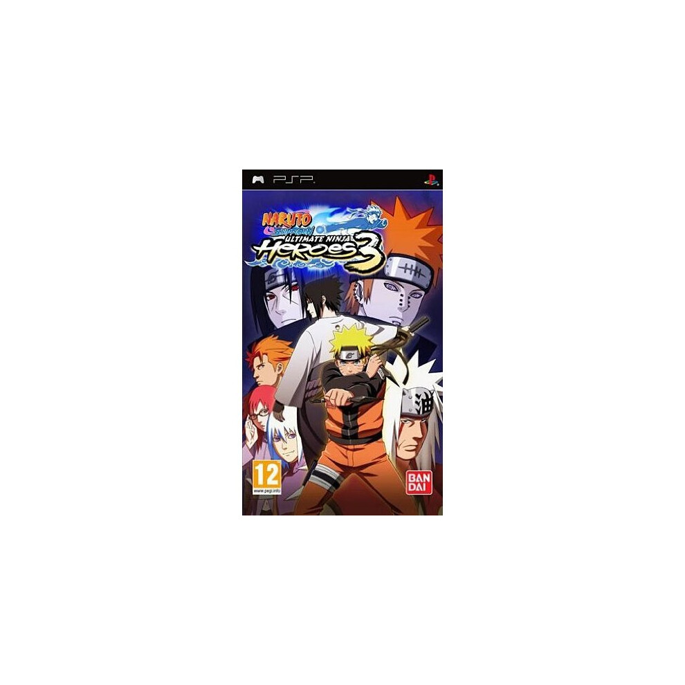 Naruto Shippuden : Ultimate Ninja Heroes 3 (Sony Psp) 3700577000072