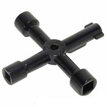 70mm Silverline 4-way Utilities Key