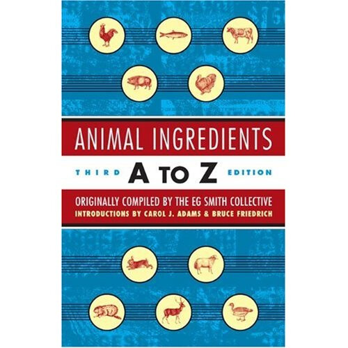 Animal Ingredients A to Z - Book