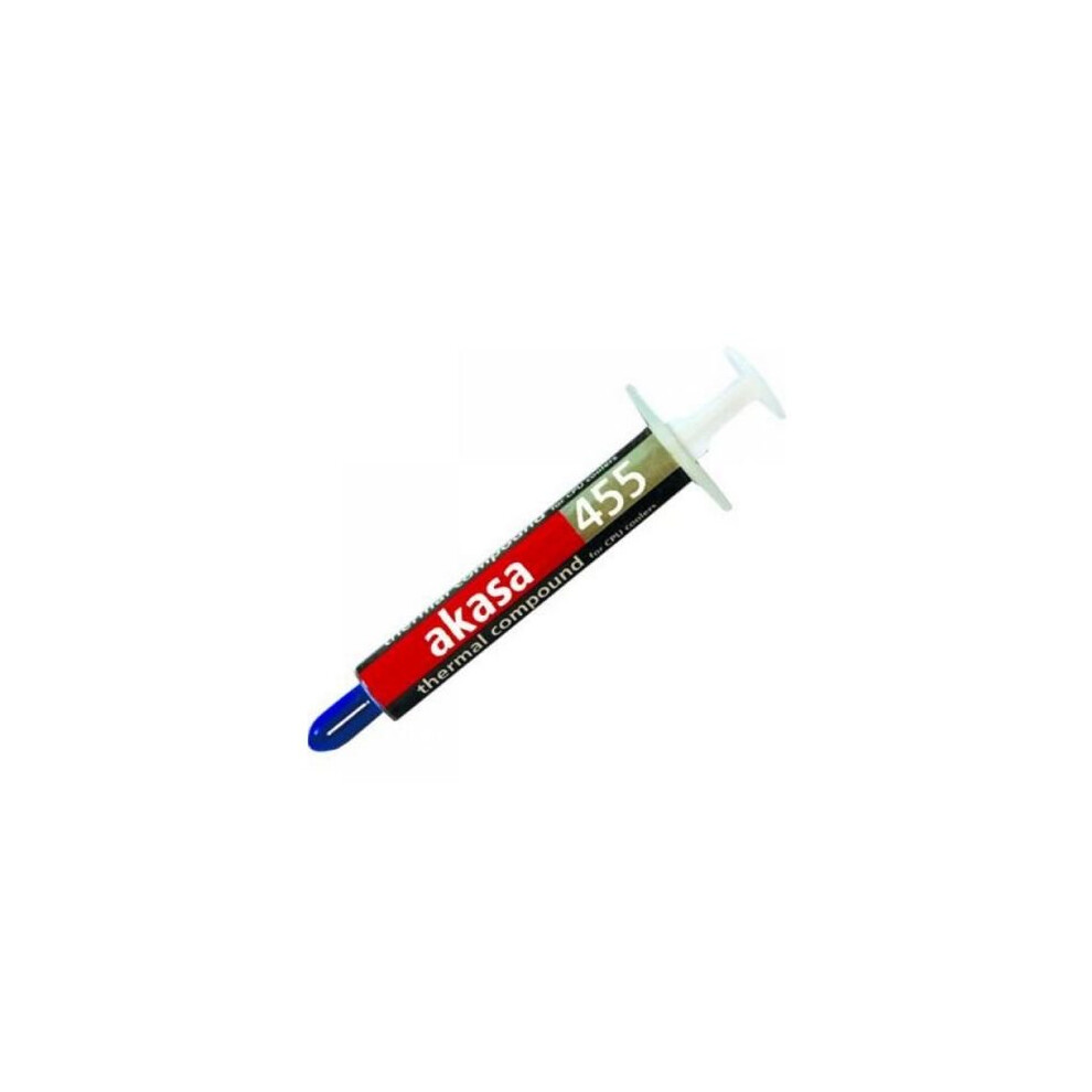 Akasa Ak-455 Heat Paste, 0.87Ml (1.5G) With Syringe, Hi-Performance 4710614524354